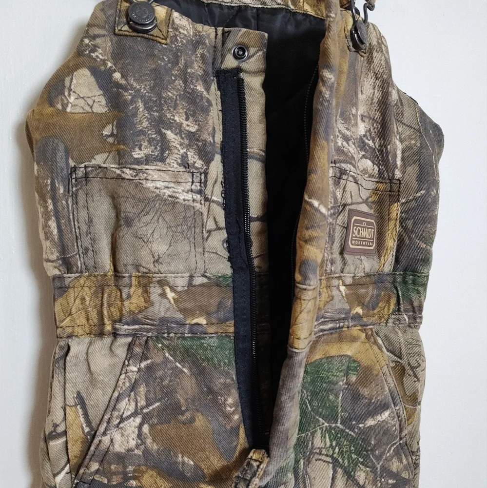 Schmidt Workwear Realtree Kids Camo Overalls